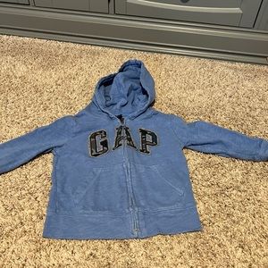 Blue Camo Gap Hoodie